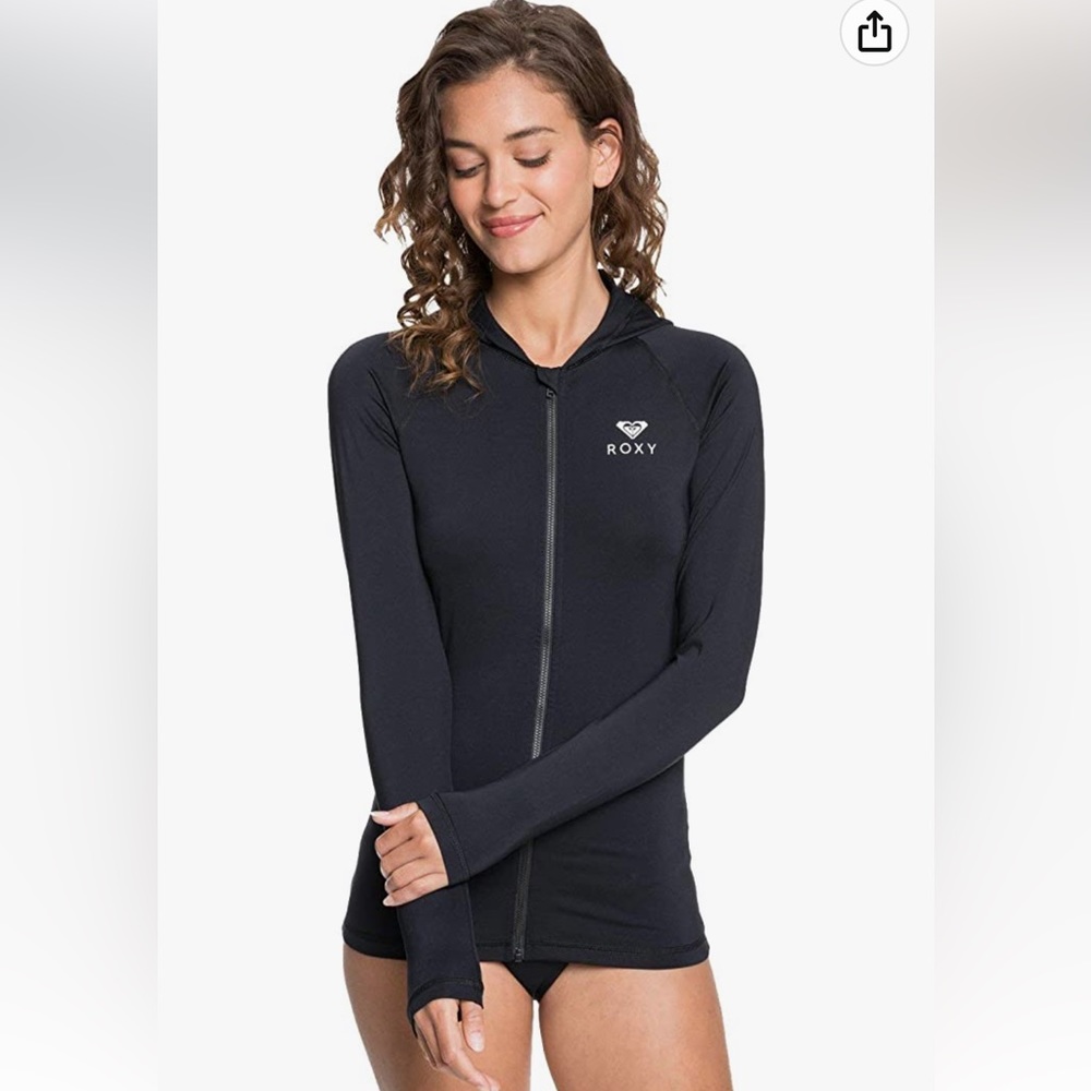 NWT Roxy Hooded Rashguard
